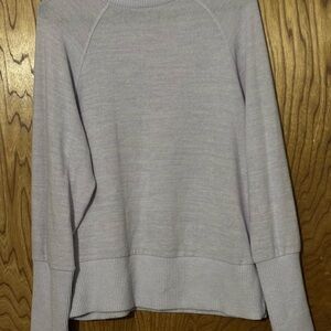 Time and Tru Lavender Ribbed Sweater